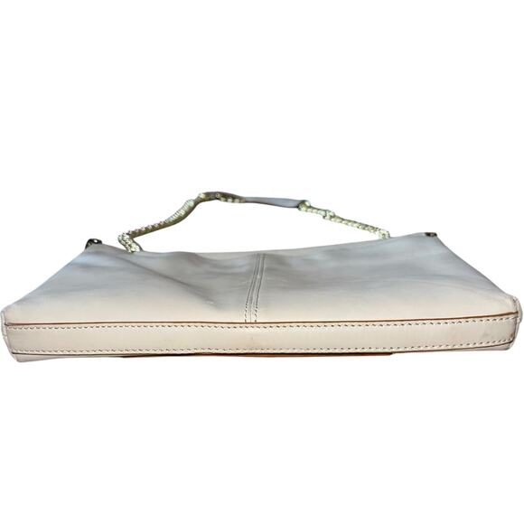 Botkier Shoulder Bag Chain Deco Strap Convertible Purse Leather - Picture 6 of 13